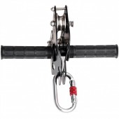 Vevor BXGHSTJ120YCSIINXV0 Set tiroliana lungime 36 m, capacitate max 226 kg, cablu, Ham, frana cu arc, scaun