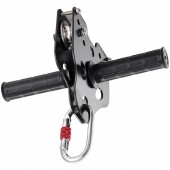 Vevor BXGHSTJ120YCSIINXV0 Set tiroliana lungime 36 m, capacitate max 226 kg, cablu, Ham, frana cu arc, scaun