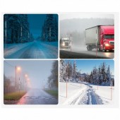 Vevor CDBG48YCCS504M8BHV0 Set 50 tarusi marcatori pentru sosea Vevor Reflectorizant, Inaltime 121.5 cm, fibra de sticla
