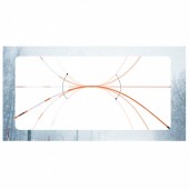 Vevor CDBG48YCCS504M8BHV0 Set 50 tarusi marcatori pentru sosea Vevor Reflectorizant, Inaltime 121.5 cm, fibra de sticla
