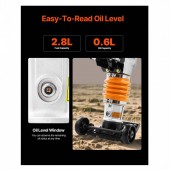 Vevor CJHDDH65HPOZQM1Q7V0 Mai compactor 6.5 CP, viteza 15 m/min, Forta de impact Forta de impact 1362 kg/mÂ², Motor benzina 4 timpi