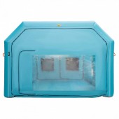 Vevor CQZPNJB6M220VH7ZPV2 Cabina de vopsit, gonflabila, Vevor, 2 x suflante, 330/680W, dimensiune exterioara 6 x 3 x 2.5 m