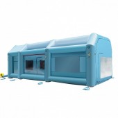 Vevor CQZPNJB8M220V3LOGV2 Cabina de vopsit, gonflabila, Vevor, 2 x suflante, 330/950W, dimensiune exterioara 8 x 4 x 3 m 