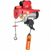 Vevor DDHL800KGXCZH0001V2 Electropalan cu carucior Vevor 1300 W, capacitate de ridicare 400/800 Kg, viteza de lucru 12/6 m/min