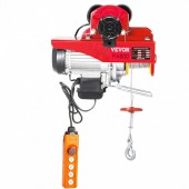 Vevor DDHL800KGXCZH0001V2 Electropalan cu carucior Vevor 1300 W, capacitate de ridicare 400/800 Kg, viteza de lucru 12/6 m/min