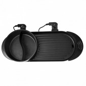 Vevor DGNH2400W220VI5LXV2 Grill electric 2 in 1 cu oala, Vevor 2200 W BBQ Teppanyaki cu control dublu al temperaturii, 67 x 28 x 17 cm