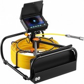 Vevor GDKSYYC-4.3505HP0V0 Camera inspectie endoscop Vevor Profesional, Monitor HD 4.3â€, Lungime 50 m, IP68, Led, pentru conducte