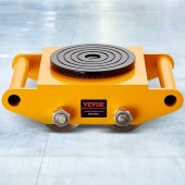 Vevor GYXTKHSGFG46TAFK1V0 Set 4 transportoare Dolly, capacitate 12 Tone, rotatie 360 grade