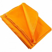 Vevor HT8X10JS000000001V0 Perdea sudura impotriva scanteilor Vevor 305x305 cm, fibra de sticla, fara cadru, portocalie, inele de agatare