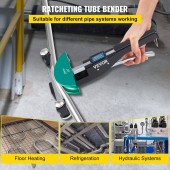 Vevor JLWGJTJZFXBDDPPU3V0 Masina de indoit tevi din cupru si aluminiu Vevor cu 7 matrite 1/4-7/8, 6-22 mm