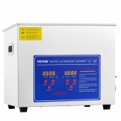 Vevor JPS-40ACSBQXJ0001V2 Masina de curatat cu ultrasunete Vevor 10 l, 40 kHz, 240 W, Inox