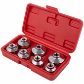 Vevor JYLQQCXGJJT7WA99HV0 Set 7 chei pentru filtre ulei, 24, 27, 29, 30, 32, 36, 38 mm 
