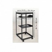 Vevor KFSJJH20U2340PHVWV0 Cabinet rack server deschis Vevor 20U, 58 x 510 x 982 mm, Adancime reglabila 23-40 inch