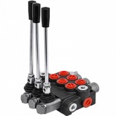 Vevor KZF3ZYY11GPMSZY01V0 Distribuitor hidraulic manual cu 3 sectiuni Vevor 248 Bar, 41 l/min, Fonta