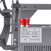 Vevor KZXS10W4140CMBA57V2 Masina de gravat cu laser Vevor 10 W, Rola rotativa la puncte comprimate, 400x400 mm