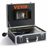 Vevor LXKXSGDNKJ730RHL1V2 Camera inspectie endoscop Vevor Profesional, Monitor 7 inch, 480p, Lungime 30 m, IP68, pentru canalizari