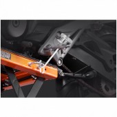 Vevor MTCSJJYYBF350G0E1V0 Lift hidraulic cu platforma pentru motociclete, Vevor capacitate 158 kg, Interval de ridicare 350-905 mm