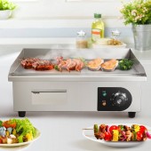 Vevor PDDBLDQ2210MMOPHZV2 Plita electrica Vevor Inox Plancha 3000 W, suprafata de gatit otel 540x300 mm 