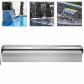 Vevor PQSBJPJSWLED45001V2 Cascada inox, Telecomanda, 18 culori Led, 10 W, dimensiune 45 x 11.5 x 8 cm