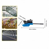 Vevor SDWGJSBG-40000001V0 Dispozitiv de indoit si spiralat, Vevor max 5/8â€/30x8 mm, pentru platbanda si tevi