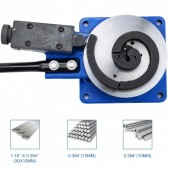 Vevor SDWGJSBG30LXTY001V0 Dispozitiv de spiralat, Vevor Spirall, Capacitate max otel plat 30 x 10 mm, rotund 10 mm