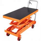 Vevor SJYYSJPTCCS6IH96ZV0 Carucior hidraulic cu platforma, Vevor max 800 kg, Inaltime ridicare 500 â€“ 1500 mm