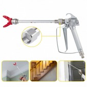 Vevor WQPQQRGYCLS50L2YGV0 Kit pentru vopsit pistol si furtun 15.24 m, 248 Bar, Unghiuri de pulverizare 0 - 50 de grade, Aluminiu