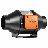 Vevor XLGDFJYCHSEC6M91GV2 Ventilator evacuare aer pentru tubulatura Vevor Controller 38 W, debit 683 m3/h, IP 44, diametru 150 mm, 28 dB
