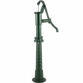 Vevor YBJLSBGT1U4OPAXTTV0 Cismea pentru gradina cu suport, Fonta Antique, adancime de pompare max 6 m, Verde, 40 x 15 x 131 cm
