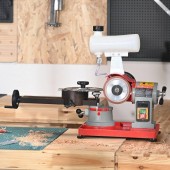 Vevor YJPMGJZSYJPMYJSYIV2 Masina de ascutit panza fierastrau circular Vevor 80-700 mm, 3600 rpm, putere 370 W, Rezervor de apa 