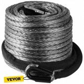 Vevor YYCJPS00000000001V0 Franghie sintetica pentru troliu, Vevor max 9300 kg, Lungime 28.95 m, Structura 12 fire