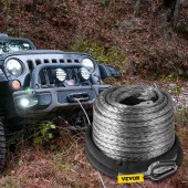 Vevor YYCJPS00000000001V0 Franghie sintetica pentru troliu, Vevor max 9300 kg, Lungime 28.95 m, Structura 12 fire