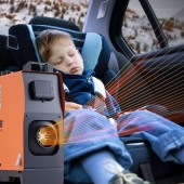 Vevor ZCJRQLS12V5KW4YOPV9 Incalzitor stationar, Sirocou diesel Vevor LCD, 5 kW, 12V DC, Telecomanda, consum 0.16-0.52 l/h, Rezervor 5l