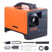 Vevor ZCJRQWS12V8KWDYJVV9 Sirocou diesel, Vevor All-in-One, 8 kW, alimentare 12V DC, Telecomanda, consum 0.16-0.62 l/h, Rezervor 5 l