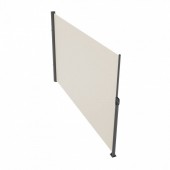 Vevor ZYPF180X300CMM001V0 Paravan separator lateral, retractabil, pentru gradina, 300 x 180 cm, Bej, UV 30, densitate 280 g/mp
