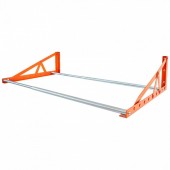 VivaTechnix BGSLTJKDKDJ3ZQN92V0 Suport de perete pentru 4 anvelope R14-R20 inch, Reglabil in latime 787-1440 mm, max 181 kg