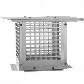 VivaTechnix BXGFXPDYDGYSKQNL5V0 Capac terminal patrat pentru cos de fum, Vivatechnix Inox, 229 x 229 mm