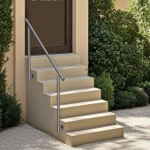 VivaTechnix BXGSLZFS150CQRI7OV0 Balustrada inox, 4-5 trepte Vivatechnix, Inaltime 1000 mm, lungime 1500 mm, pozitii reglabile, Montaj lateral