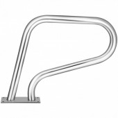 VivaTechnix BXGYCFS3W32X23YC1V0 Balustrada pentru piscine din Inox, dimensiune 81.2 x 58.4 cm, Capacitate 150 kg