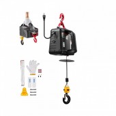 VivaTechnix CGGGKBXSDDHL4I4OH001V2 Electropalan portabil cu telecomanda Wireless 2 in 1, Orizontal/Vertical, 1500W, max 500 kg, Inaltime 7.6 m