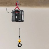 VivaTechnix CGGGKBXSDDHL73MQ6001V2 Electropalan portabil cu telecomanda 2 in 1, Orizontal/Vertical, 1500W, max 500 kg, Inaltime 7.6 m, Viteza 5 m/min