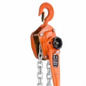 VivaTechnix CGKSBHLHL3T2RQB7D001V0 Palan manual cu lanÈ› din aliaj G80, Capacitate 3 Tone, Inaltime max ridicare 6 m, carlige rotative