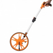 VivaTechnix CLLFZXXS125INSSGUV0 Roata de masurat distante, Telescopica 71-104 cm, Diametru roata 317.5 mm, 10000 m, afisaj electronic