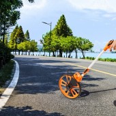 VivaTechnix CLLZXXSJ125IN2MDEV0 Roata de masurat distante, Telescopica 40-100 cm, Diametru roata 317.5 mm, 10000 m, afisaj mecanic