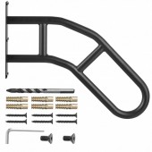 VivaTechnix CXSBSHS29IN1ZXJLBV0 Balustrada otel, Prindere perete, pentru 1-3 trepte, lungime 737 mm, max 240 kg