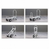 VivaTechnix DGNSTHC1000B0NYPXV0 Carucior marfa 4 in 1, Capacitate max 454 kg, Greutate 18.3 Kg, Pliabil, Aluminiu