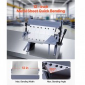 VivaTechnix FDSWQZDQFDSWK6NDU001V0 Masina de indoit tabla segmentata, Unghi maxim de Ã®ndoire 135Â°, Lungime indoire max 305 mm, Grosime max 1 mm