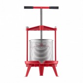 VivaTechnix GJYZJLSBXG142GNCWV0 Presa manuala pentru struguri si fructe moi, Capacitate 14 l, Inox/Fonta, 405x975 mm