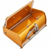 VivaTechnix GQPSHYC10FWSILJM1V0 Aplicator finisare rapida, pentru suprafete plane, Maner telescopic 1020 â€“ 1618 mm, Capacitate cutie 1.4 l