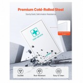 VivaTechnix JJJJS1250JZYO3RBU001V0 Trusa de prim ajutor profesionala cu 1000 de piese, Fixa, Otel, 460 x 300 x 140 mm